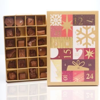 CALENDRIER DE L'AVENT PELE-MELE CRAFT CHOCOLAT LAIT